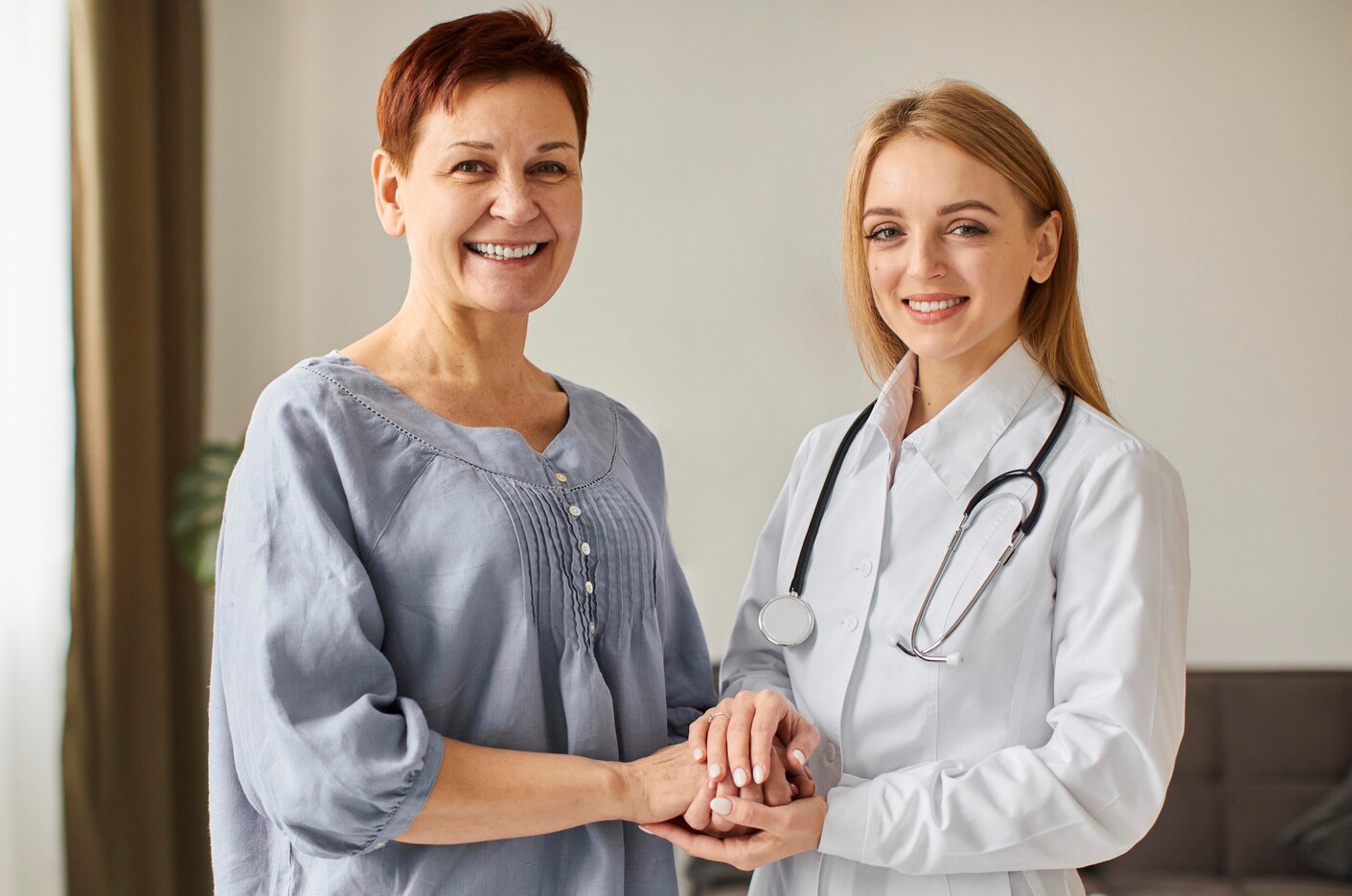 Atención médica a mujer